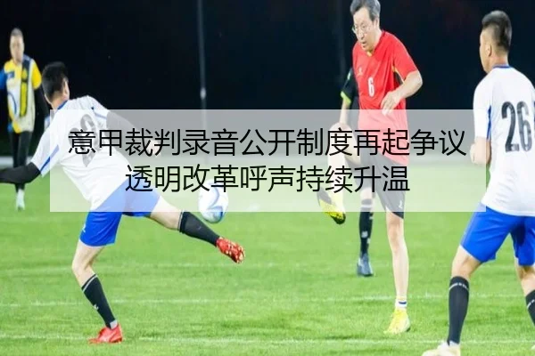 意甲裁判录音公开制度再起争议 透明改革呼声持续升温